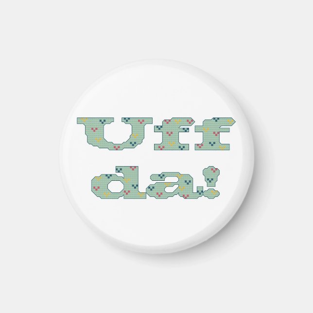 Uff da! magnet (Front)