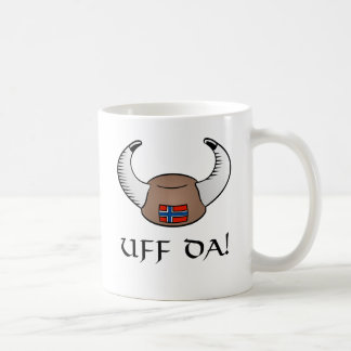 Uff Da! Viking Hat Coffee Mug