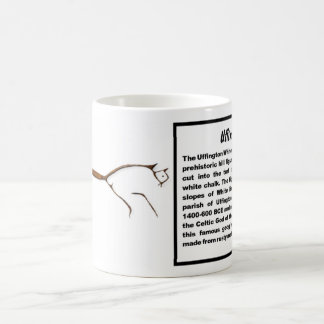 Uffington Horse mug rust
