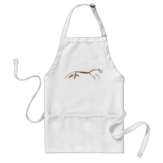 Uffington Horse Rust Apron