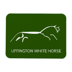 Uffington white horse ancient geoglyph symbol engl magnet