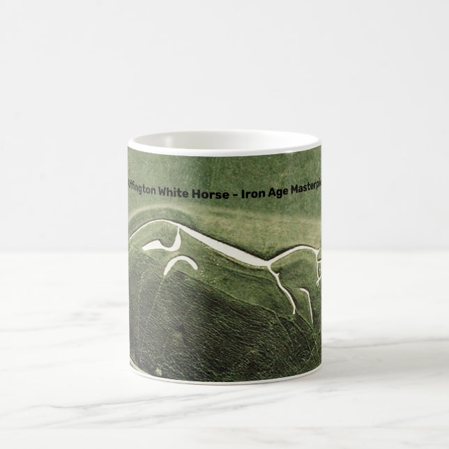 Uffington White horse, Iron Age Coffee Mug (Center)