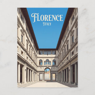 Uffizi Gallery Italy Postcard