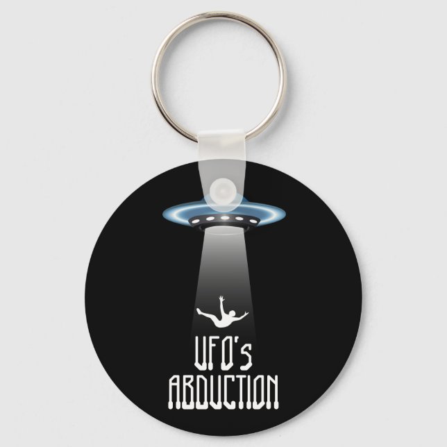 UFO abduction Key Ring (Front)