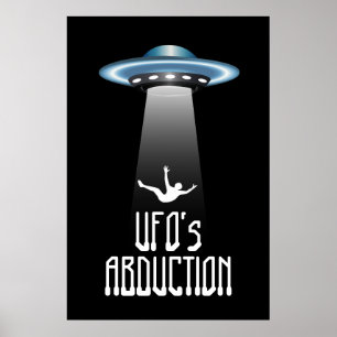 UFO abduction Poster