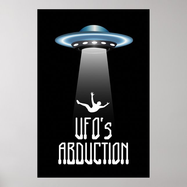 UFO abduction Poster (Front)