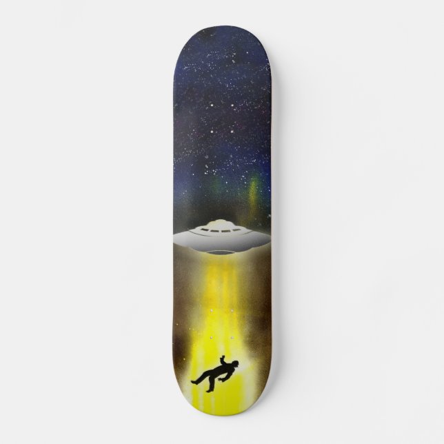 UFO Abduction Skateboard (Front)