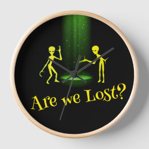 UFO Alien Abduction 👽 Are we Lost??   Clock
