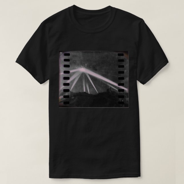 UFO Alien Battle Of Los Angeles T-Shirt (Design Front)