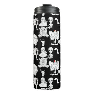 UFO, Alien, Bigfoot, Mothman, Dogman, Cryptids   Thermal Tumbler