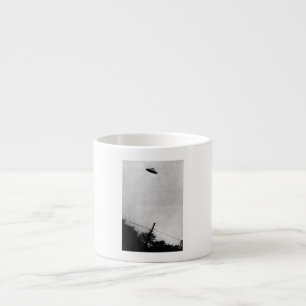UFO Alien Extraterrestrial Spacecraft Top Secret Espresso Cup