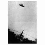 UFO Alien Extraterrestrial Spacecraft Top Secret Standing Photo Sculpture<br><div class="desc">The grainy picture, circulated like wildfire on social media, sent chills down spines across the globe. A saucer-shaped object, metallic and smooth, hovered ominously over the familiar skyline of Passaic, New Jersey. Panic surged through the streets, but before humanity could even consider resistance, the world went silent. The supposed UFO...</div>