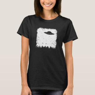 Ufo Alien Flying Saucer Alien Spaceship Fan 6 T-Shirt