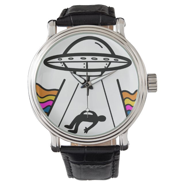 UFO alien spaceship abductee  Watch (Front)