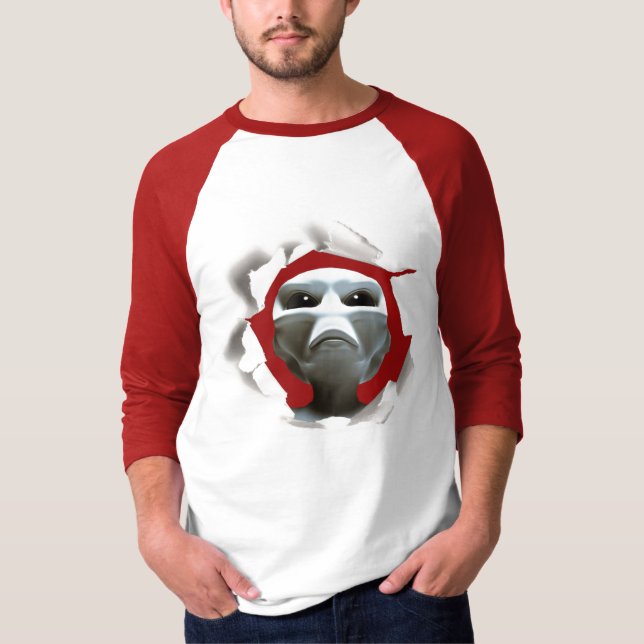 UFO Alien T-shirt (Front)