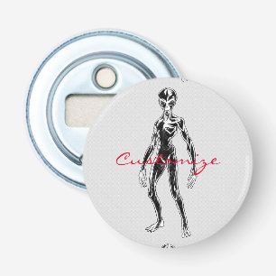 UFO Alien Thunder_Cove Bottle Opener