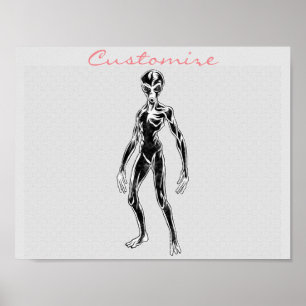 UFO Alien Thunder_Cove Poster