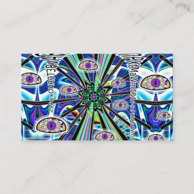 UFO Arrival (you can add words if you want to) Business Card (Front)