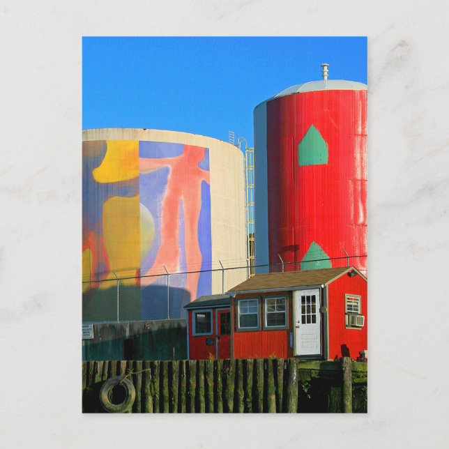 UFO Art Postcard (Front)