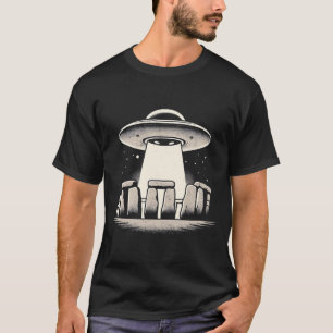 UFO at Stonehenge T-Shirt