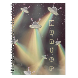 UFO Attack Earth alien back to school Notebook