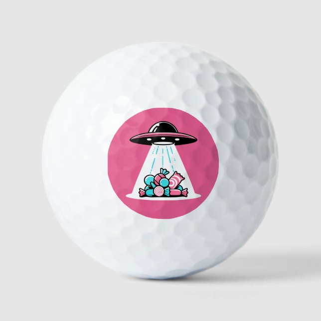 UFO Candy Golf Balls (Front)