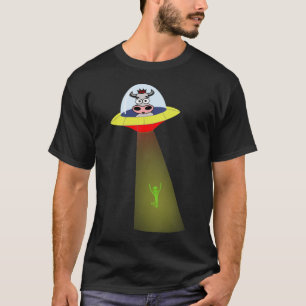 UFO Cow vs. Alien Shirt