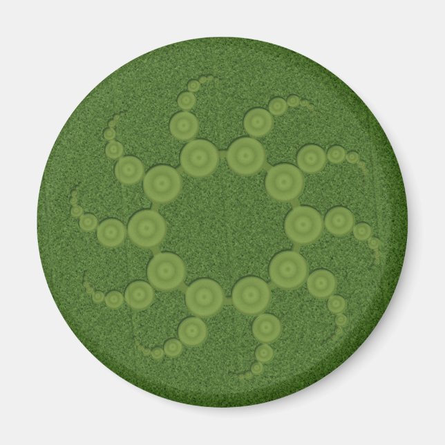 UFO Crop Circles Magnet (Front)