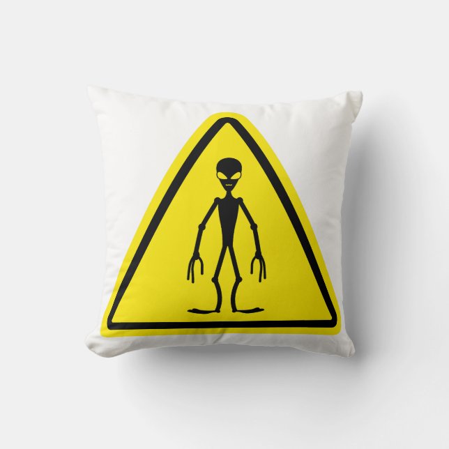 UFO Crossing Cushion (Front)