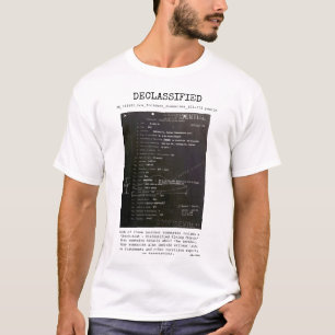 UFO - Declassified 38_143685_box_Incident_Summarie T-Shirt