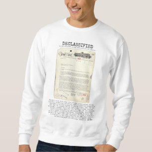 UFO - Declassified 65_HS1-834228961_62-HQ-83894_S7 Sweatshirt