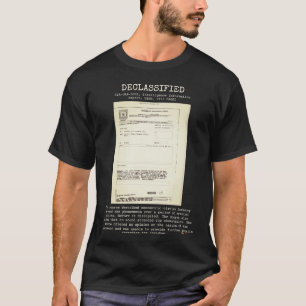 UFO - Declassified CIA-UAP-D001, IIR USSR 1973 T-Shirt