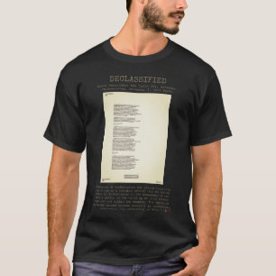 UFO - Declassified DOS.UAP C4, ASHGABAT, NOV 2004 T-Shirt