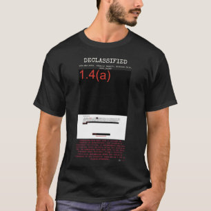 UFO - Declassified DOW-UAP-D004, Mission Report, T-Shirt