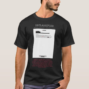UFO - Declassified DOW-UAP-D007, Mission Report,a T-Shirt