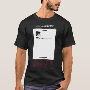 UFO - Declassified DOW-UAP-D007, Mission Report, T-Shirt