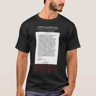 UFO - Declassified DOW-UAP-D014,MissionReport,IRAQ T-Shirt