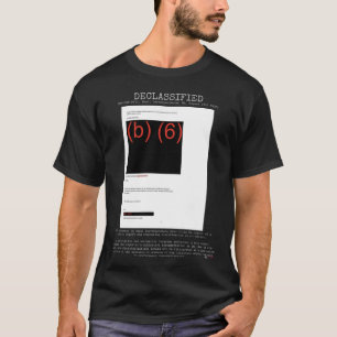 UFO - Declassified DOW-UAP-D052, Email NA, A2024 T-Shirt
