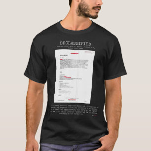 UFO - Declassified DOW-UAP-D061, M.R, ARABIAN GULF T-Shirt
