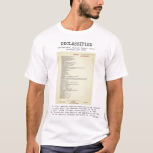 UFO - Declassified DOW-UAP-D074, M.R,SYRIA NOV2023 T-Shirt