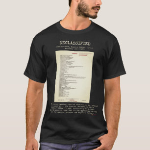 UFO - Declassified DOW-UAP-D074, M.R,SYRIA NOV2023 T-Shirt