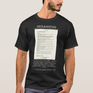 UFO - Declassified DOW-UAPD019,MissionReport,Syria T-Shirt