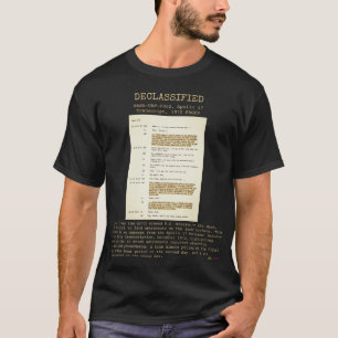 UFO - Declassified NASA-UAP-D002, Apollo 17 T.1972 T-Shirt