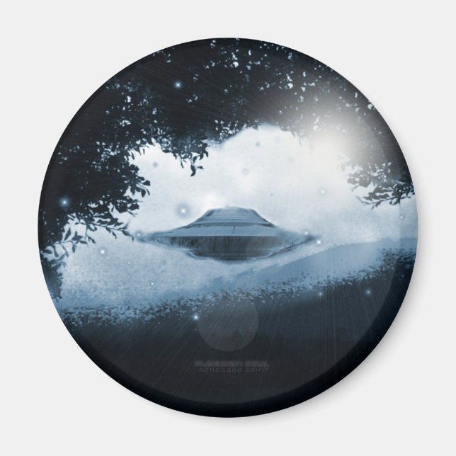 UFO Fidelity Magnet (Front)