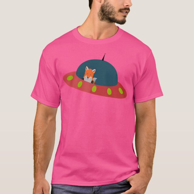 Ufo Fox T-Shirt (Front)