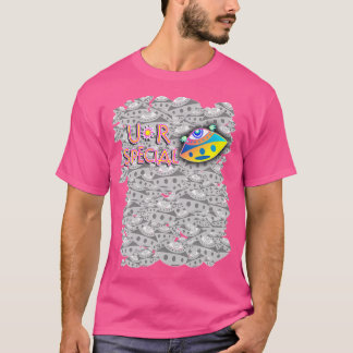 Ufo Funny Cartoon You Are Special Me-Eye The Orpha T-Shirt