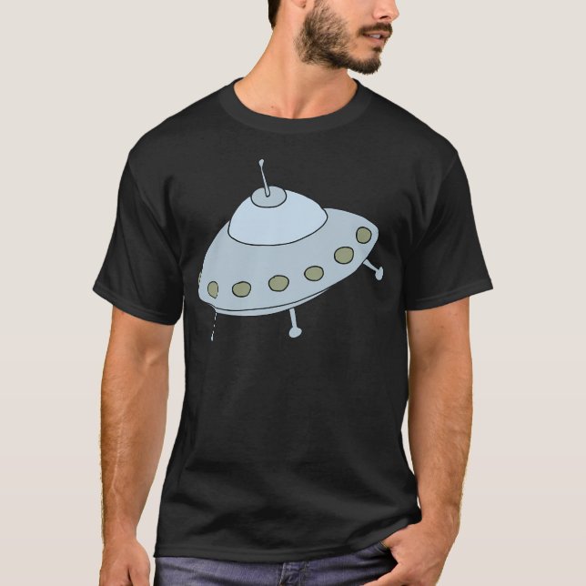 Ufo Funny T-Shirt (Front)