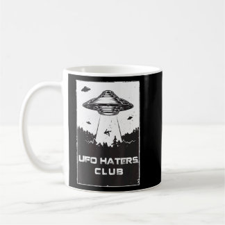Ufo Haters Club Anti Ufo Social For Men Women Coffee Mug