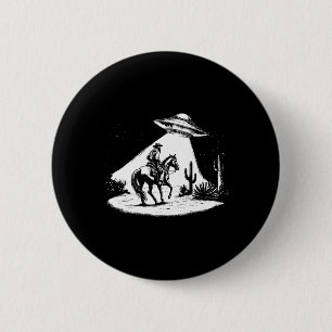 Ufo Howdy Alien Cowboy Halloween Costume Ufo Weste 6 Cm Round Badge