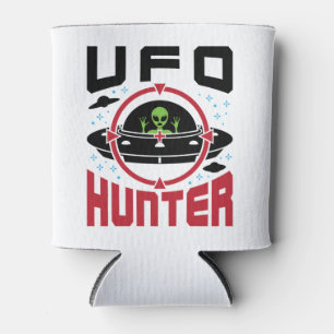 UFO Hunter Can Cooler
